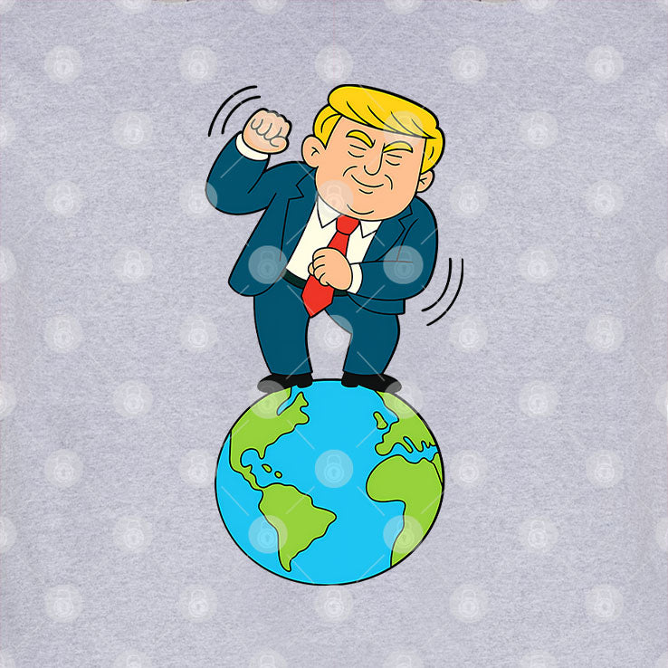 Trump Dancing On Top Of The World Shirt