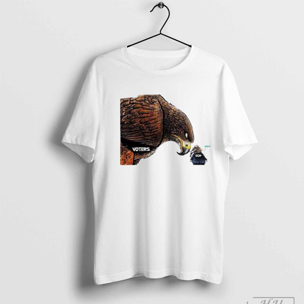 Trump Gop Elephant Face Off Bald Eagle Voters - clothing by TeeHivey.com