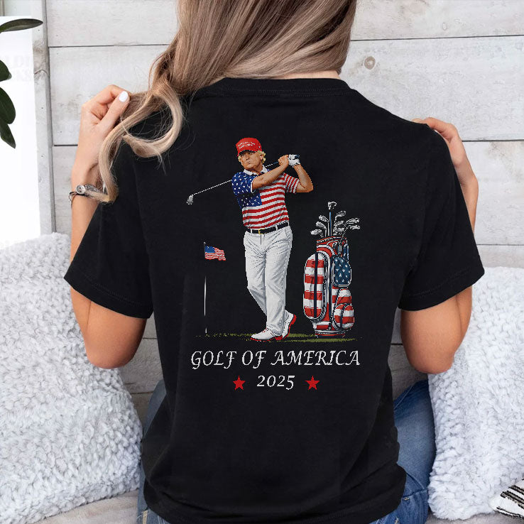 Trump Golf Of America 2025 Shirt