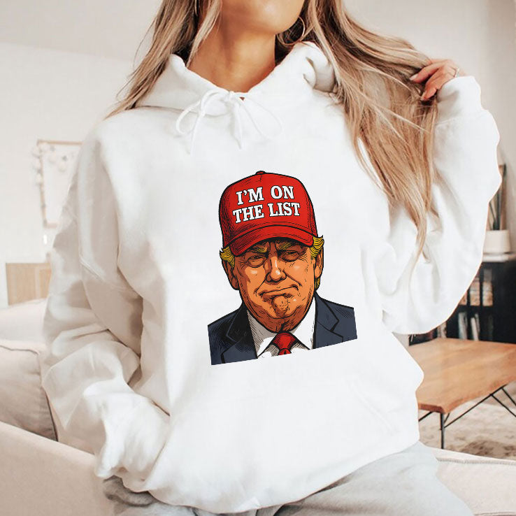 Trump I’m On The List Epstein Sarcastic Political T Shirt