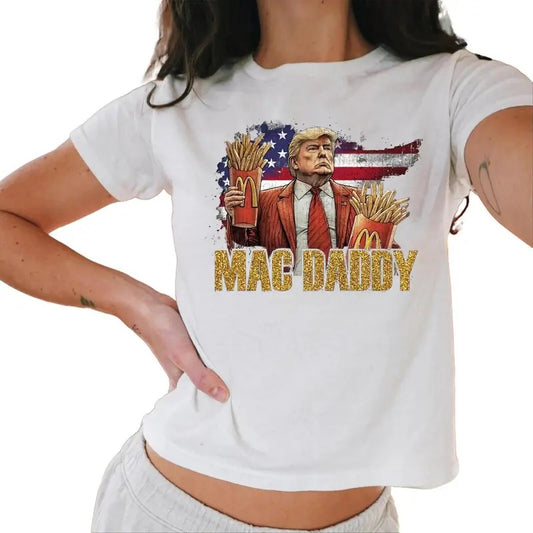 Trump Mac Daddy   Baby Tee, Great Baby Tee For Men For Women Casual Comfort - clothing by TeeHivey.com