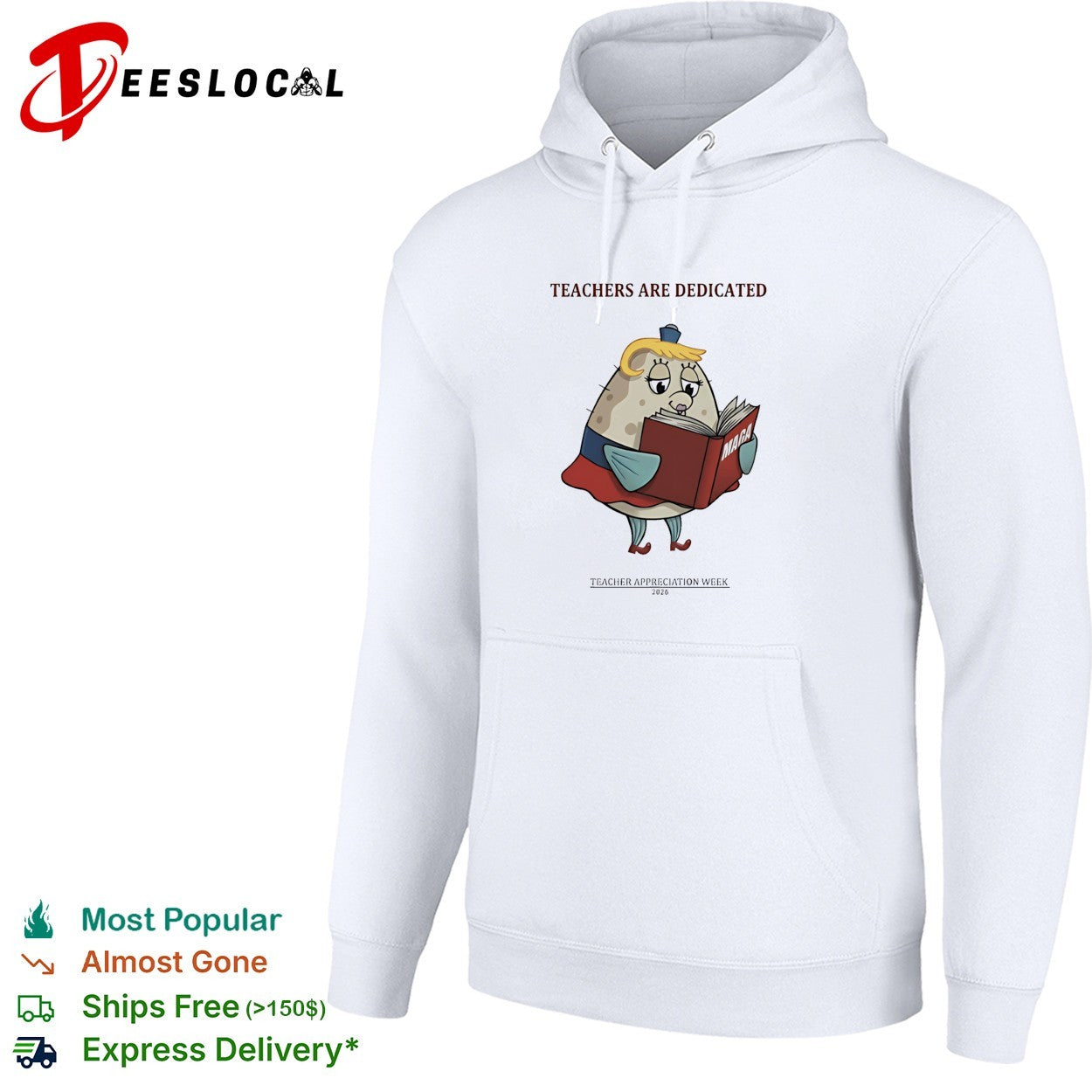 Trump Maga Teachers Are Dedicated 2026 Teacher Appreciation Week funny shirt