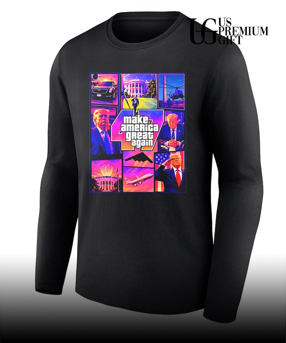 Trump Make America Great Again GTA 47 shirt