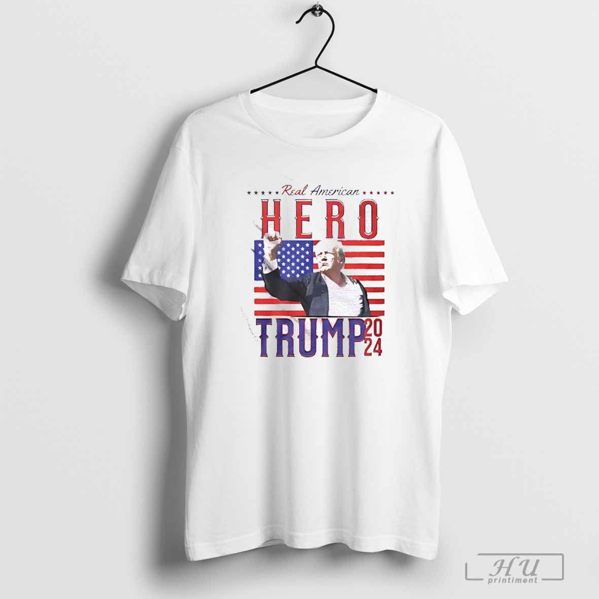 Trump Real American Hero 2024 - clothing by TeeHivey.com