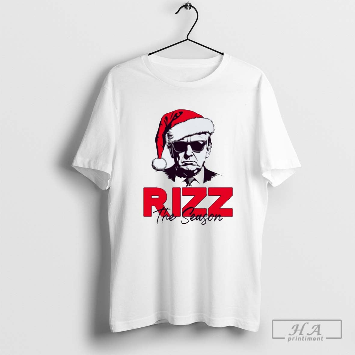 Trump Rizz The Season Santa Hat Christmas - clothing by TeeHivey.com
