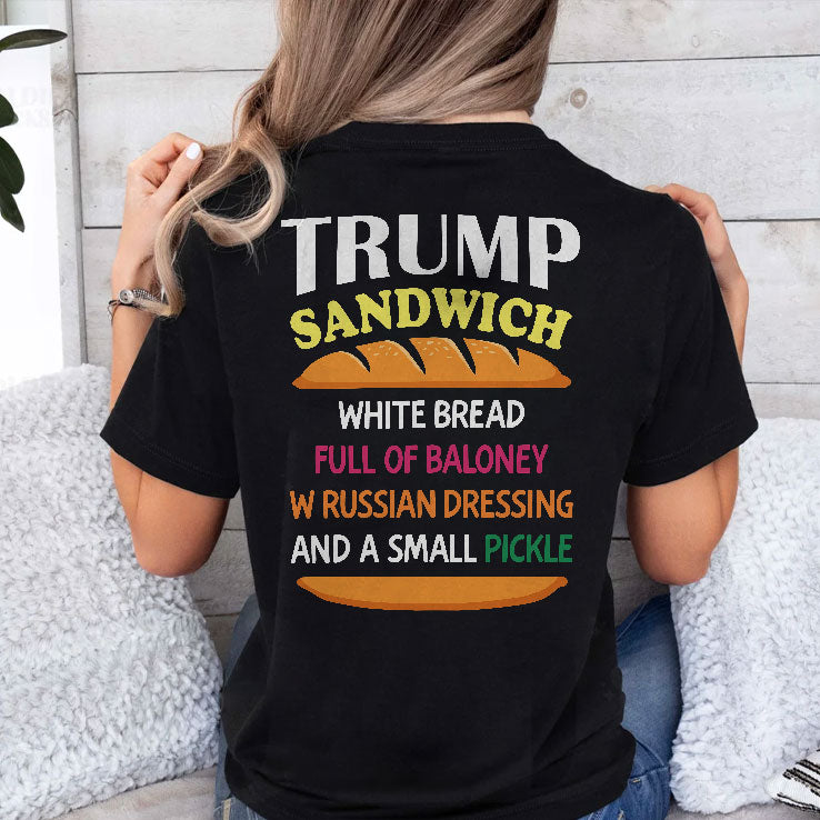 Trump Sandwich Funny Political T Shirt