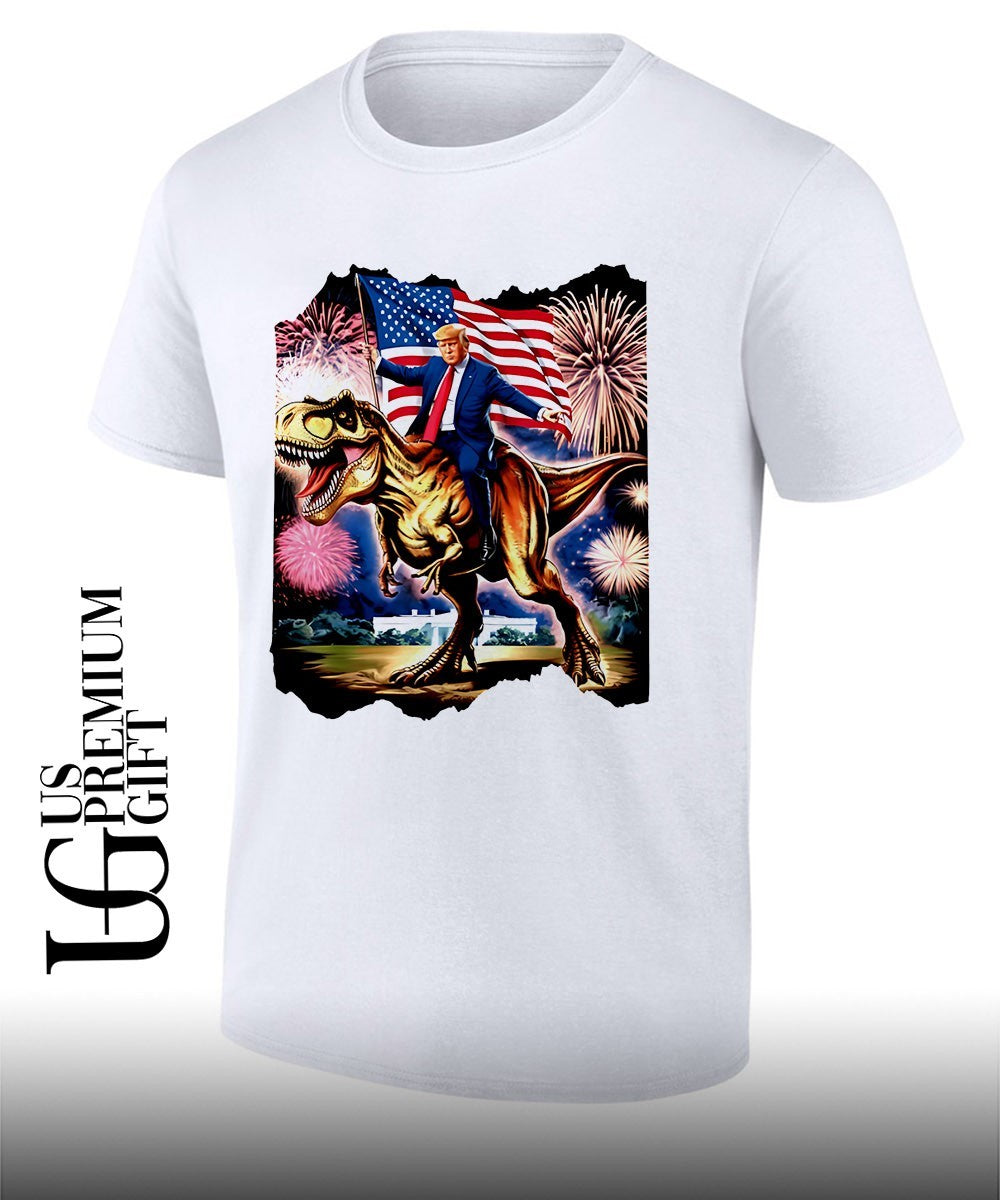 Trump T Rex Dinosaur America President shirt