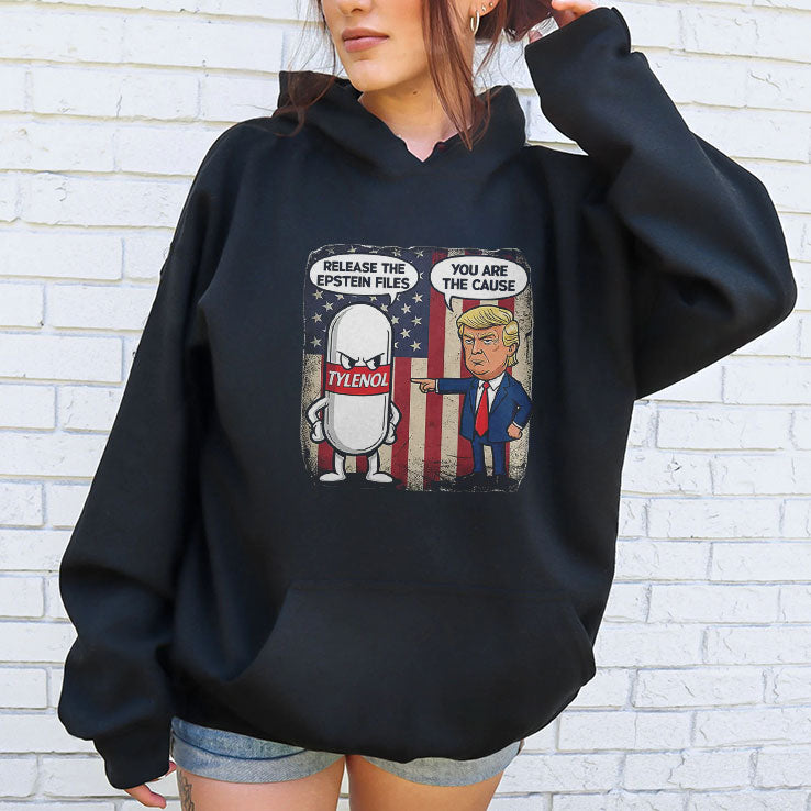 Tylenol Release The Epstein Files Trump T Shirt