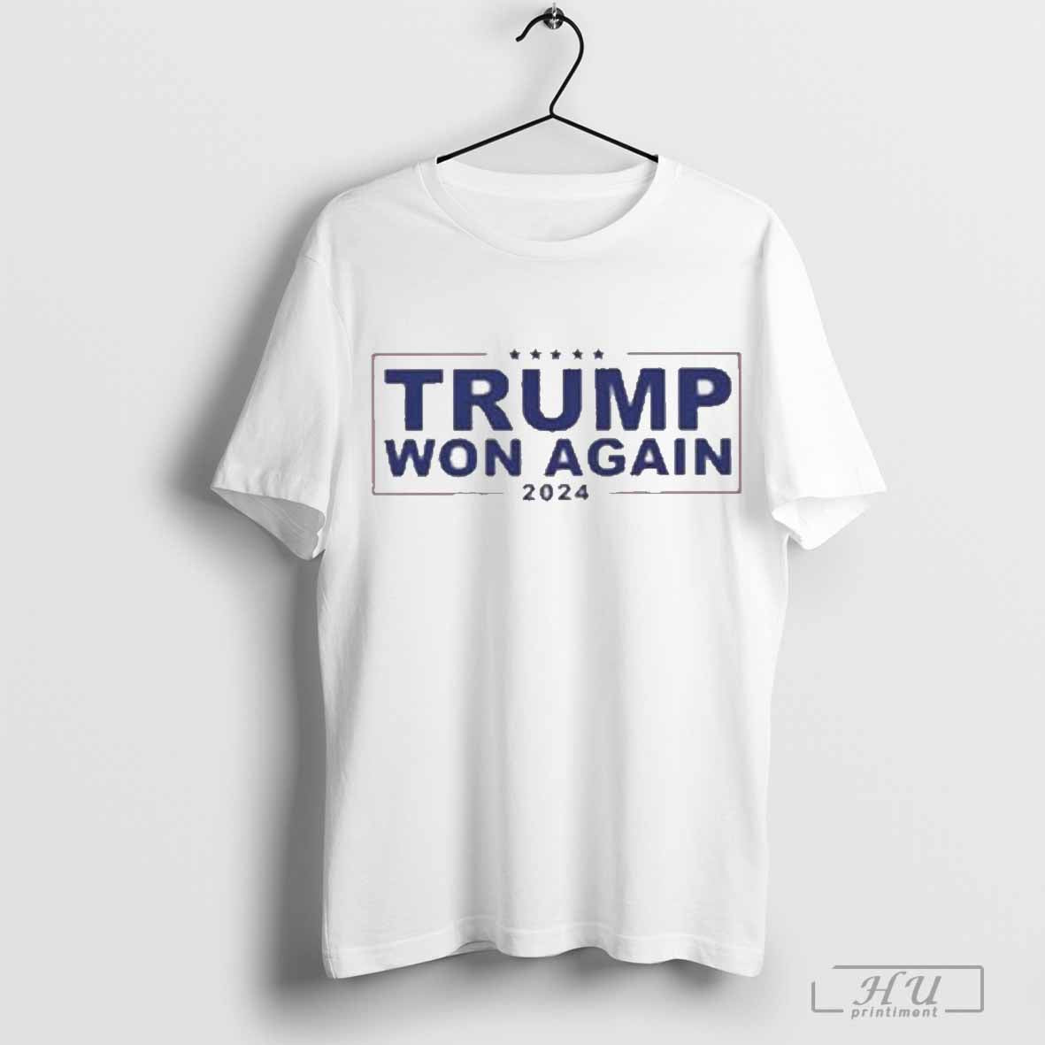 Trump Won Again 2024 Congratulations - clothing by TeeHivey.com