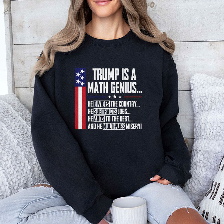 Trump Is A Math Genius T Shirt