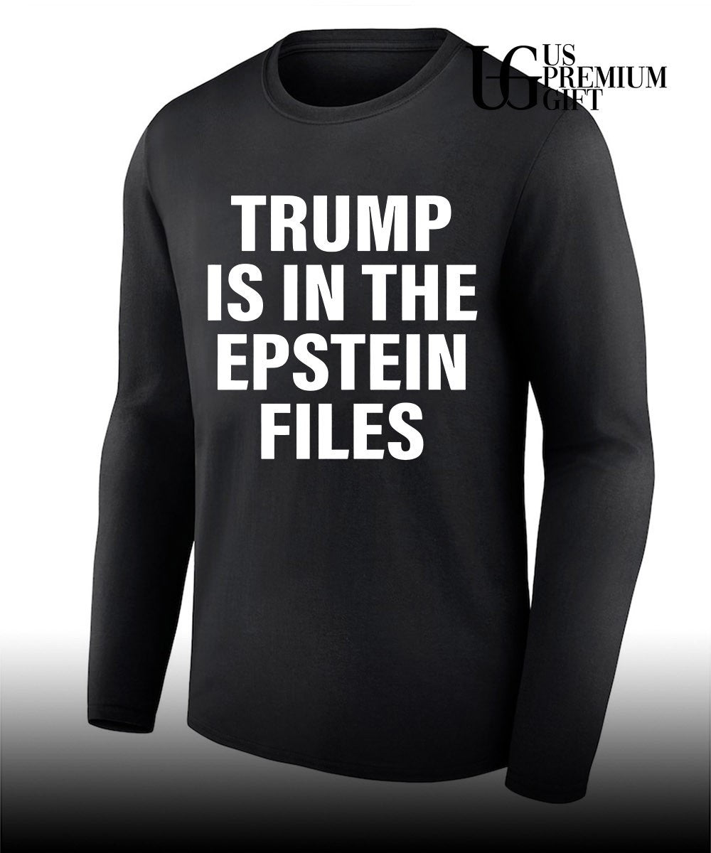 Trump is in The Epstein Files Sean Strickland shirt