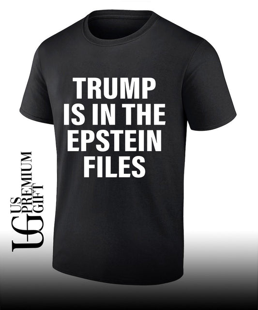 Trump is in The Epstein Files Sean Strickland shirt