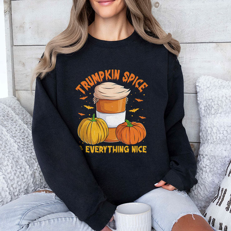 Trumpkin Spice & Everything Nice Halloween Trump Pumpkin T Shirt