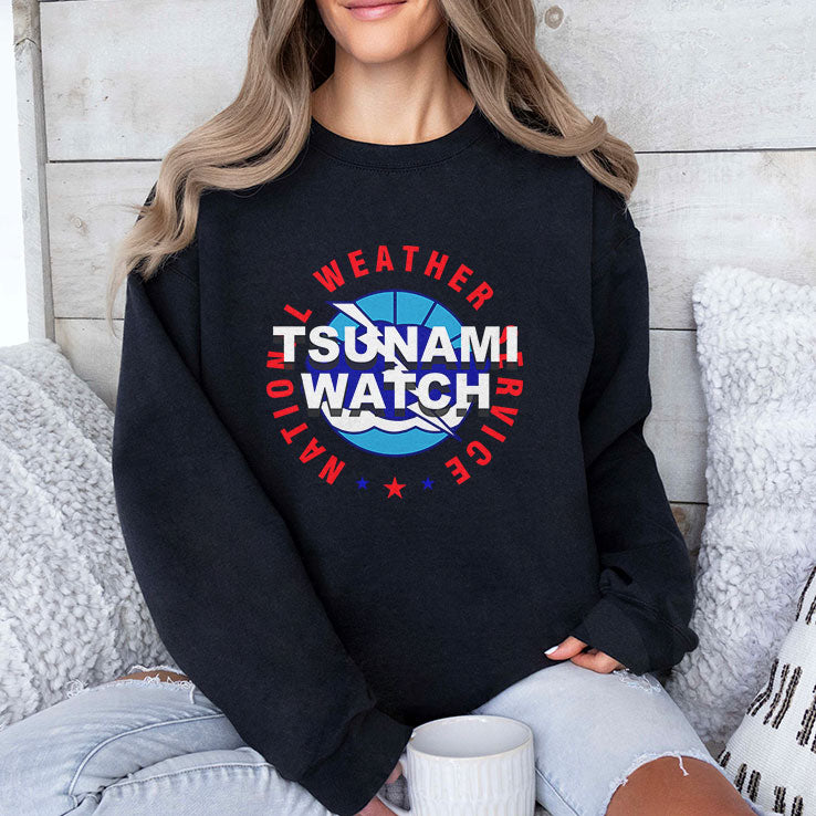 Tsunami Watch National Weather Service T Shirt