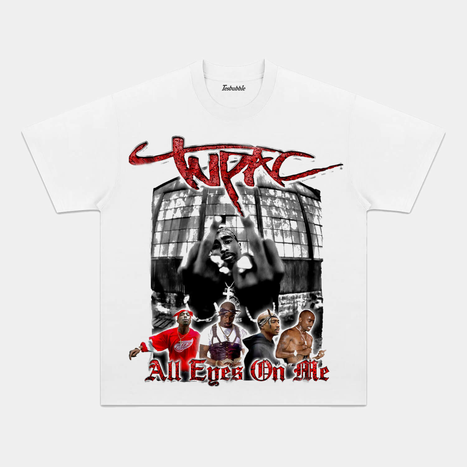 TUPAC THUG LIFE TEE - clothing by TeeHivey.com (Image 3)