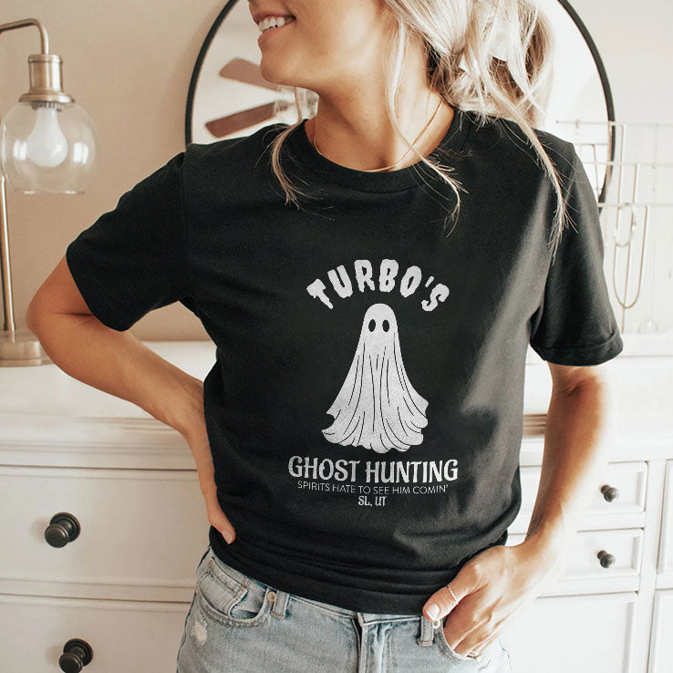 Turbo’s Ghost Hunting Spirits Hate To See Him Comin T Shirt