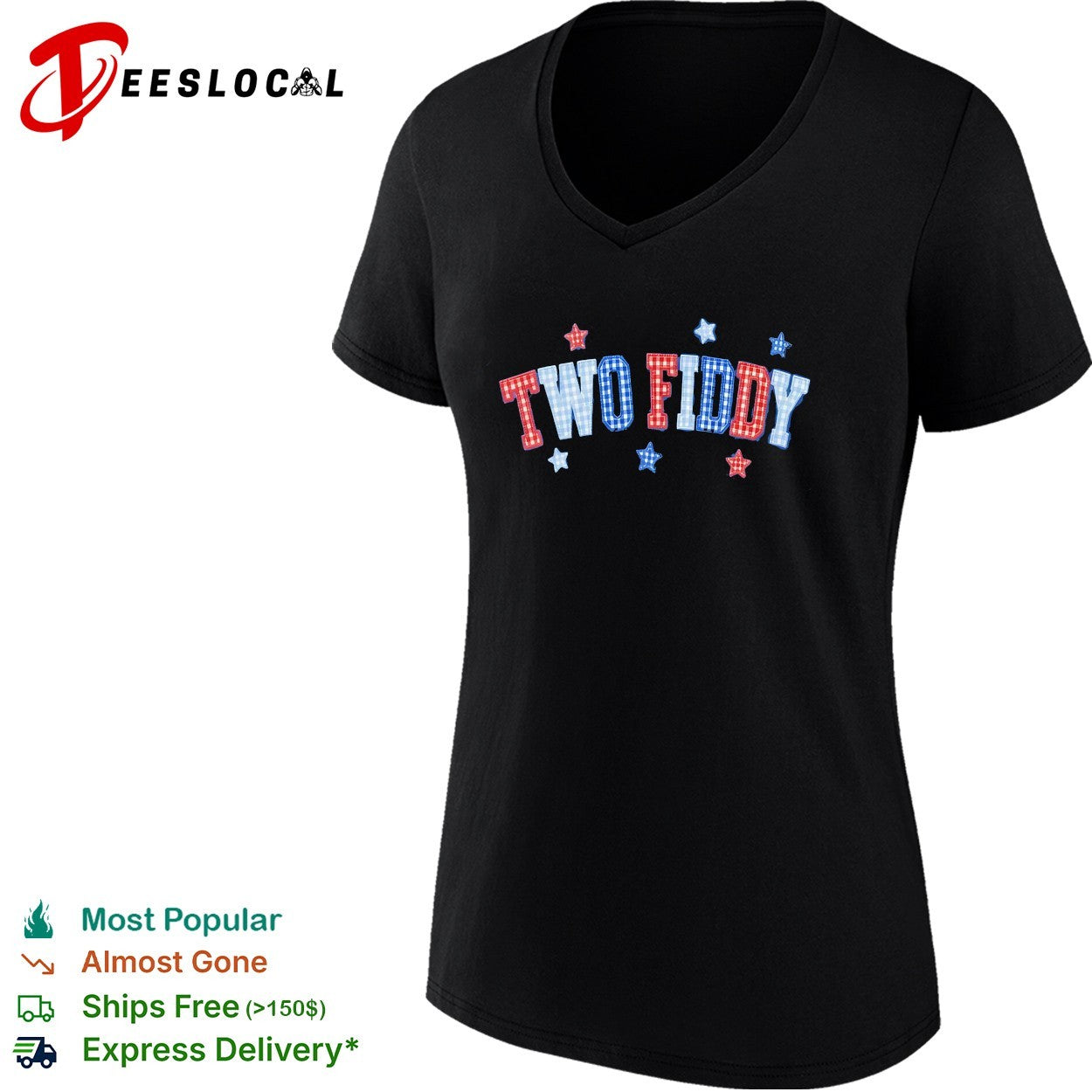 Two fiddy shirt