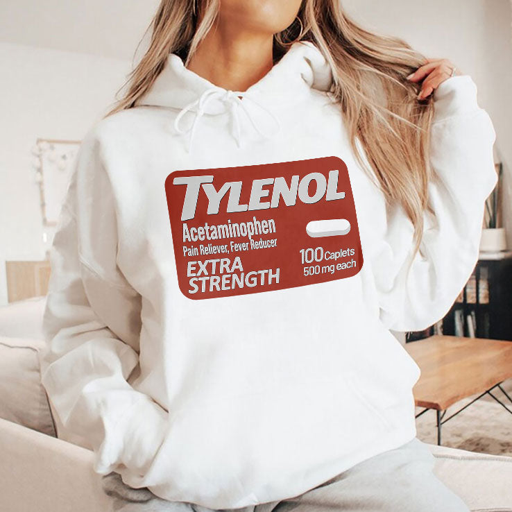 Tylenol Extra Strength Pain Reliever Fever Reducer Does Not Cause Autism T Shirt