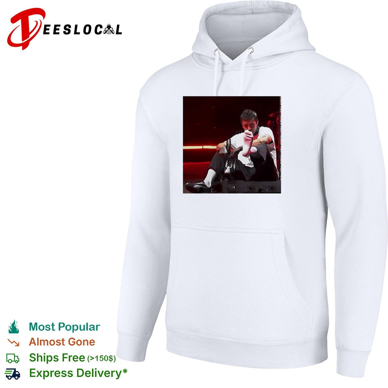 Tyler Joseph Twenty One Pilots show white sox funny shirt