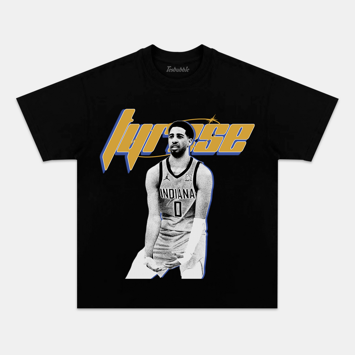 TYRESE HALIBURTON 5.15 V2 TEE - clothing by TeeHivey.com (Image 1)