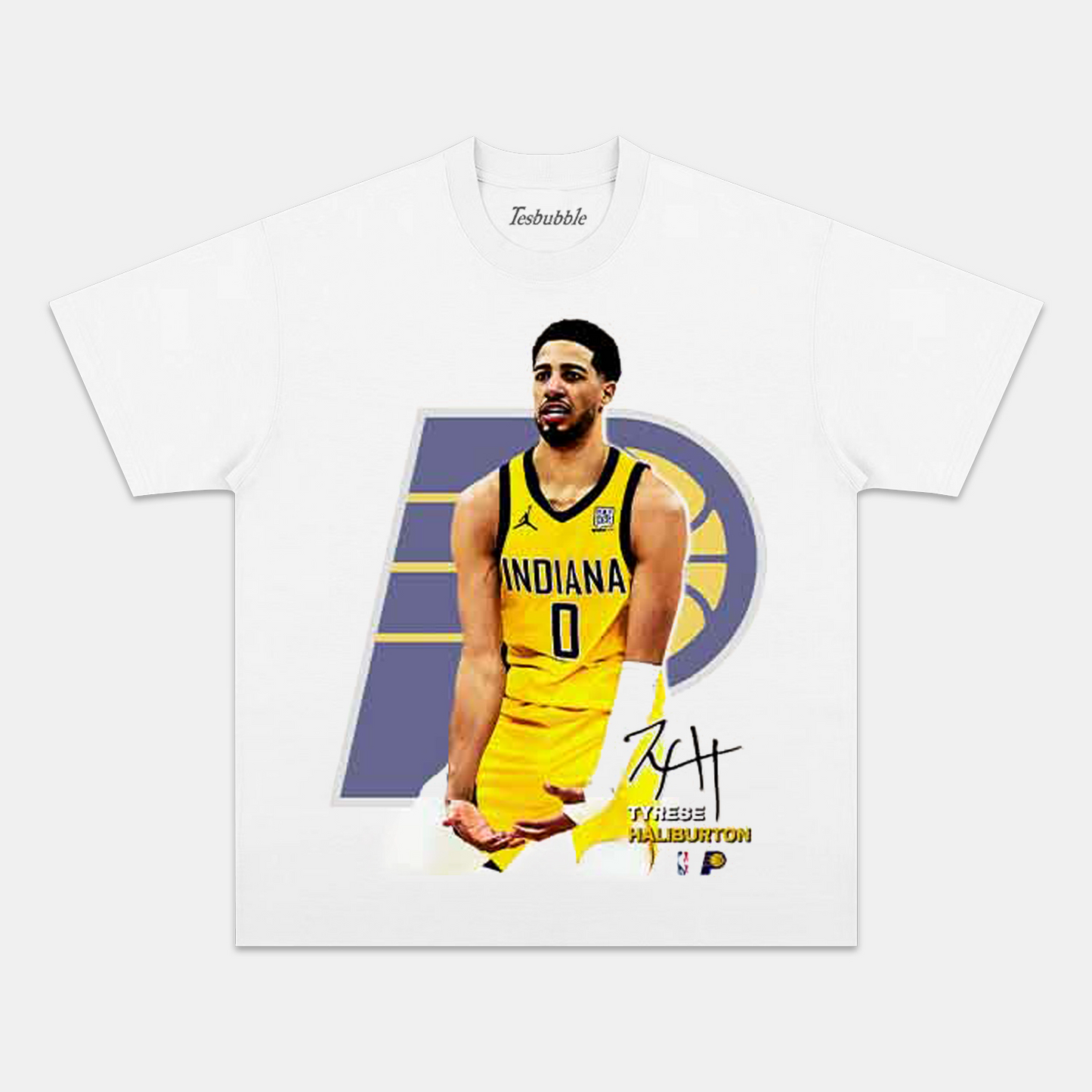 TYRESE HALIBURTON 5.15 V3 TEE - clothing by TeeHivey.com (Image 3)