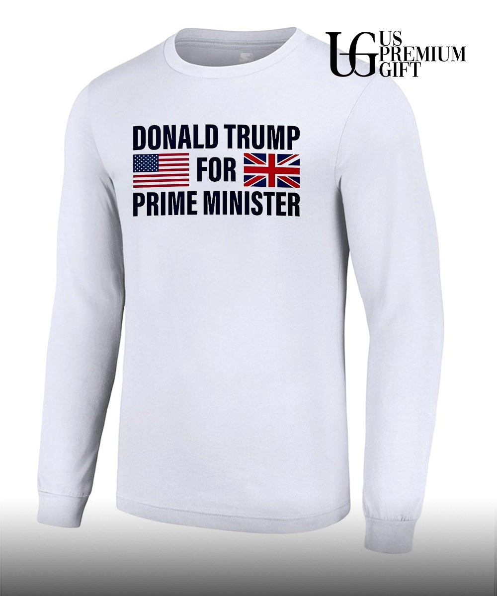 Tyson Fury Donald Trump For Prime Minister shirt