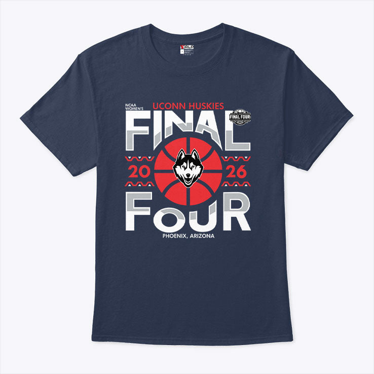 UCONN Huskies Women’s Basketball Final Four 2026 T Shirt