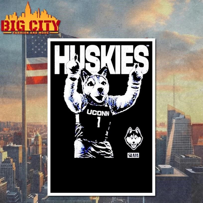UConn Huskies mascot mode Slam Shirt