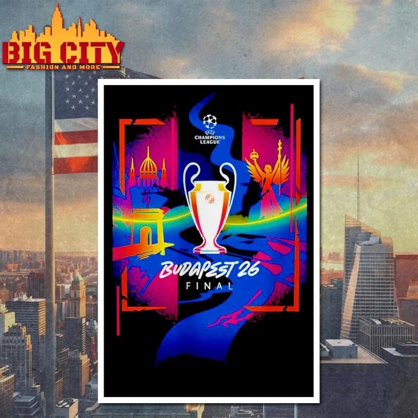 UEFA Champions League Budapest 26 Final Hero Shirt
