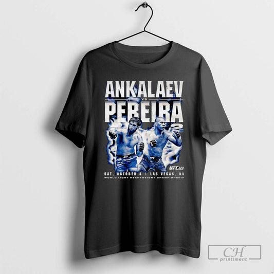 Ufc 320 Ankalaev Vs Pereira 2 Vintage T Shirts - clothing by TeeHivey.com
