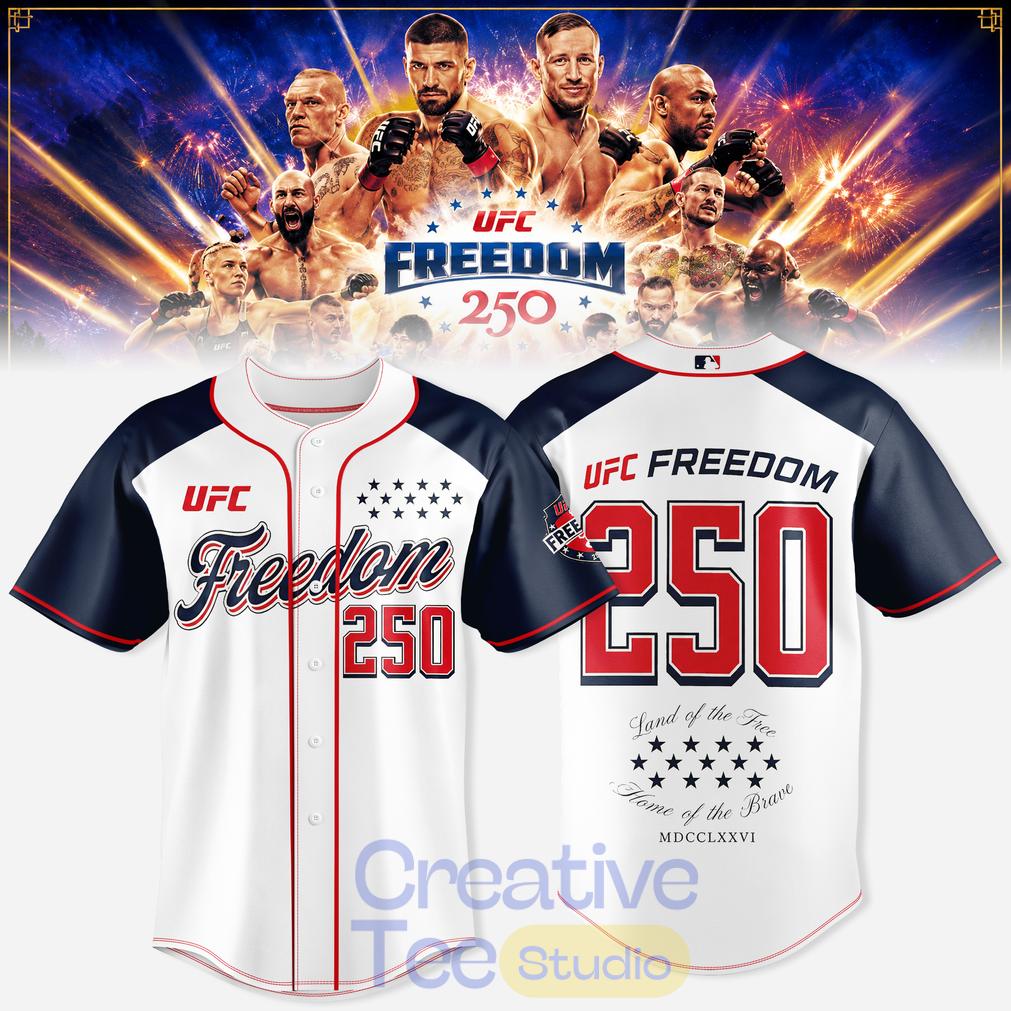 UFC Freedom 250 White House Exclusive Baseball Jersey
