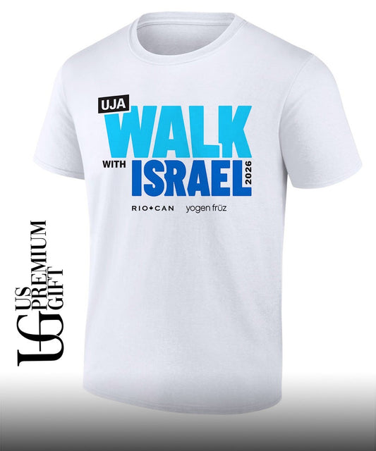 UJA walk with Israel 2026 T-shirt