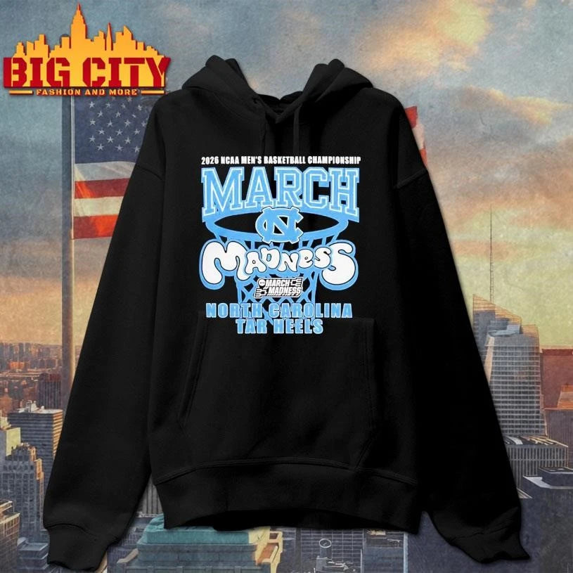UNC Tar Heels 2026 NCAA Men’s Basketball Championship March Madness T Shirt