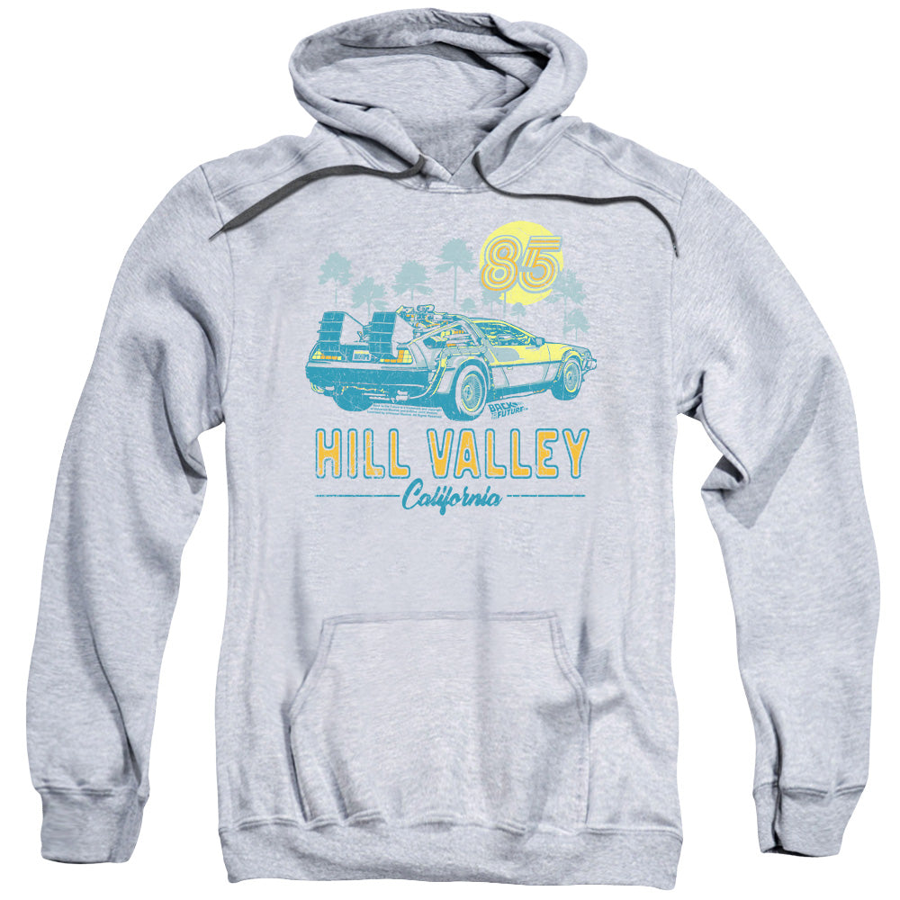 Back To The Future 85 Mens Hoodie Athletic Heather - clothing by TeeHivey.com (Image 1)