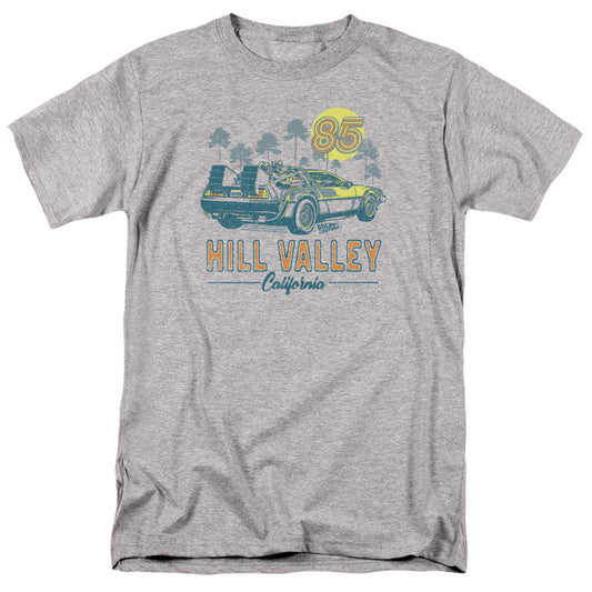Back To The Future 85 Mens T Shirt Athletic Heather - clothing by TeeHivey.com