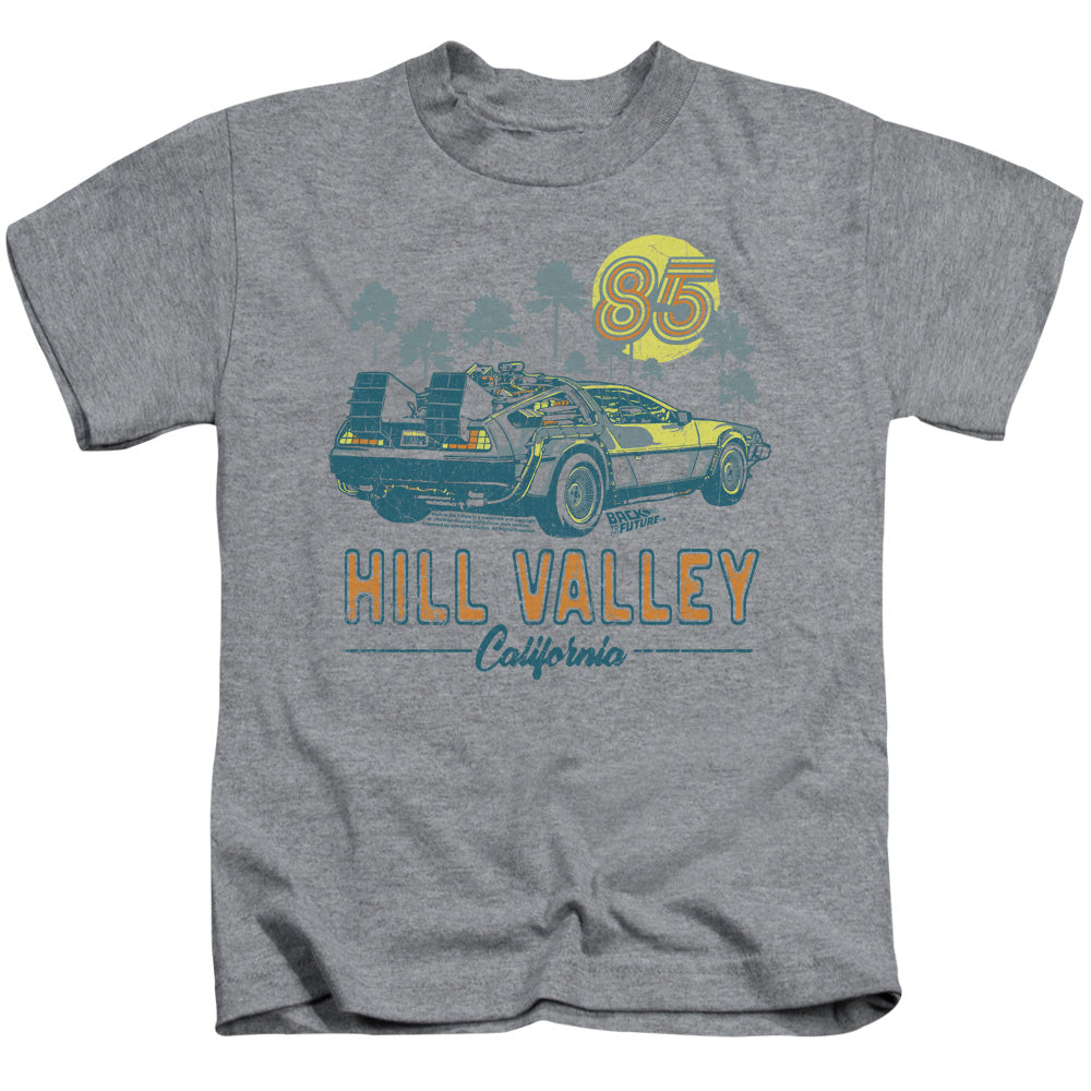 Back To The Future 85 Juvenile Kids Youth T Shirt Athletic Heather - clothing by TeeHivey.com