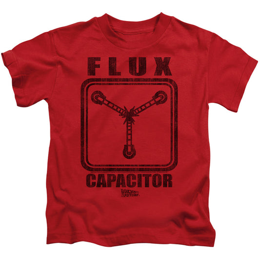 Back To The Future Flux Capacitor Juvenile Kids Youth T Shirt Red - clothing by TeeHivey.com