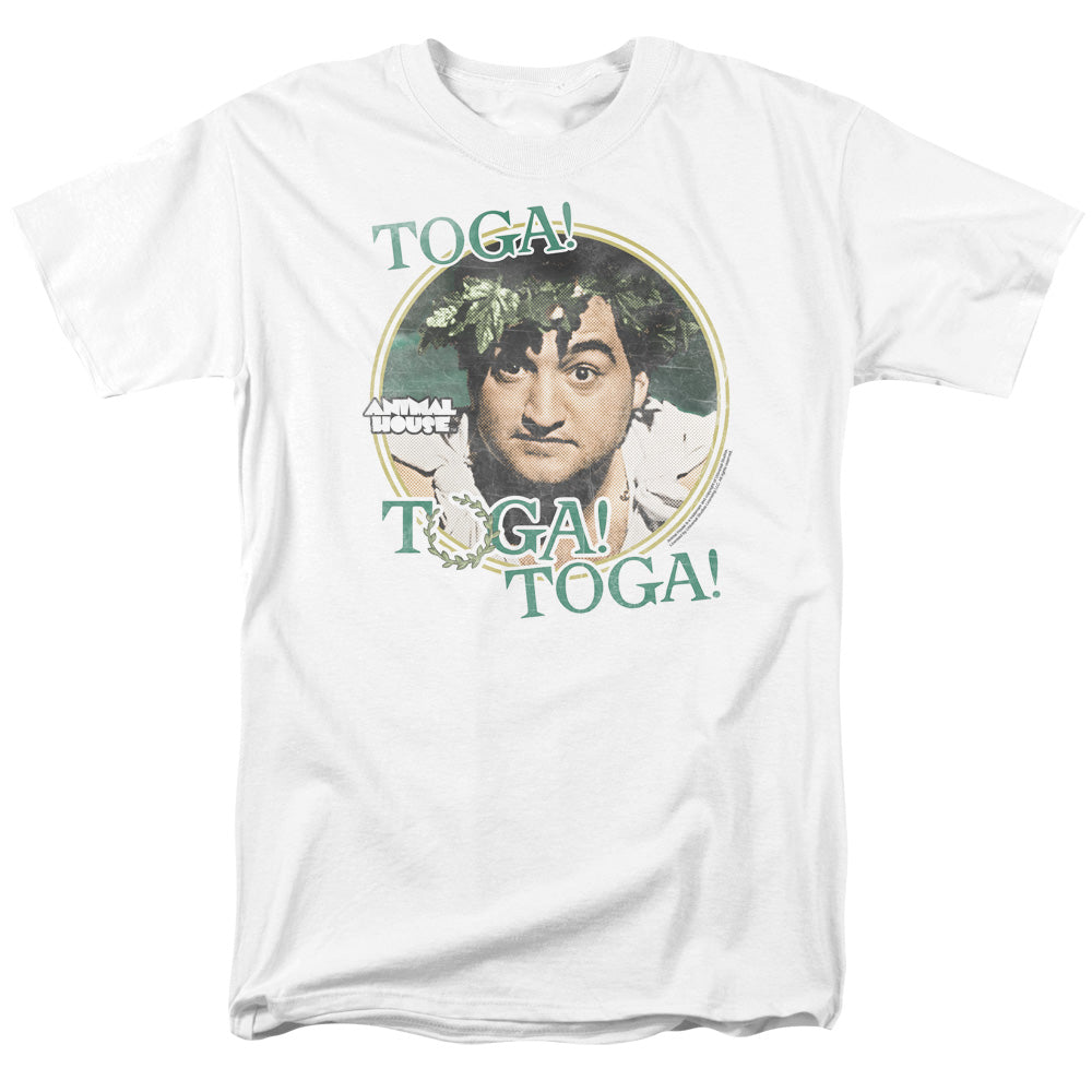 Animal House Toga Mens T Shirt White White - clothing by TeeHivey.com (Image 2)