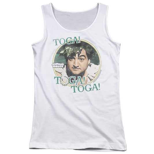 Animal House Toga Womens Tank Top Shirt White - clothing by TeeHivey.com