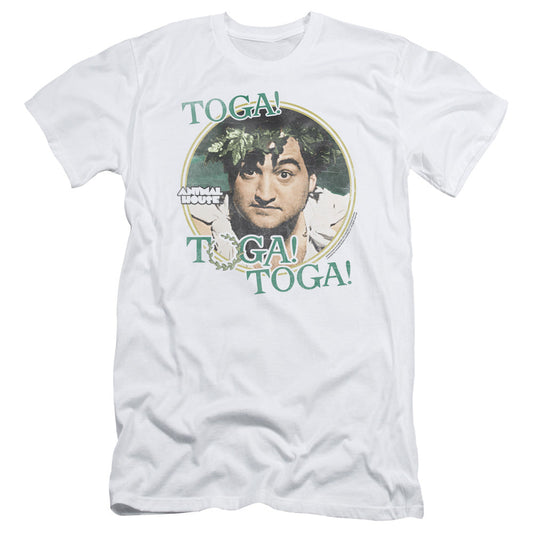 Animal House Toga Slim Fit Mens T Shirt White - clothing by TeeHivey.com