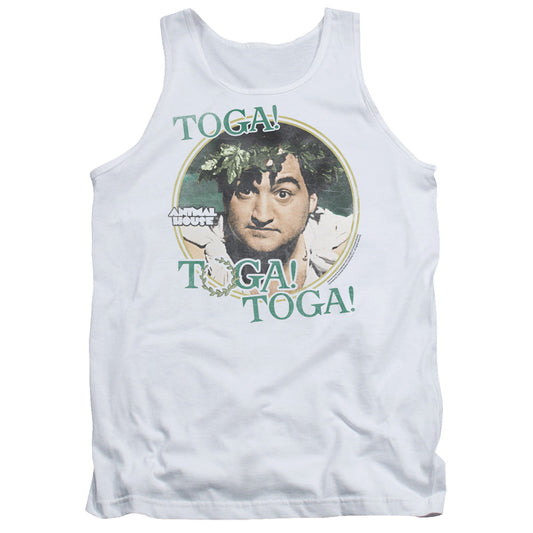 Animal House Toga Mens Tank Top Shirt White - clothing by TeeHivey.com