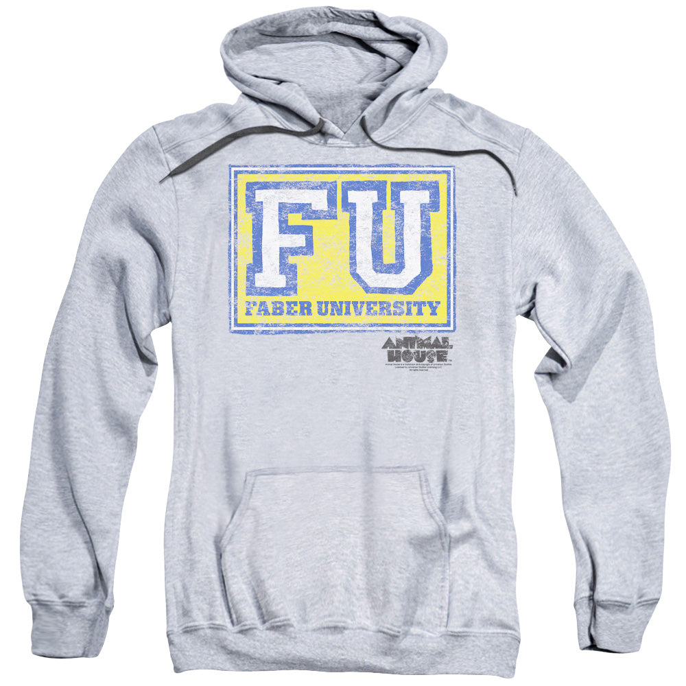 Animal House Faber University Mens Hoodie Athletic Heather - clothing by TeeHivey.com (Image 1)