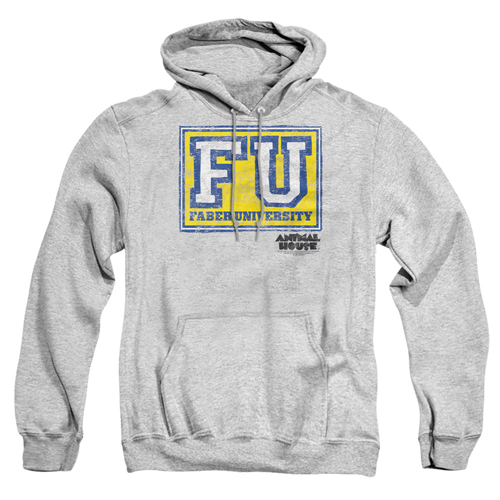 Animal House Faber University Mens Hoodie Athletic Heather - clothing by TeeHivey.com (Image 2)