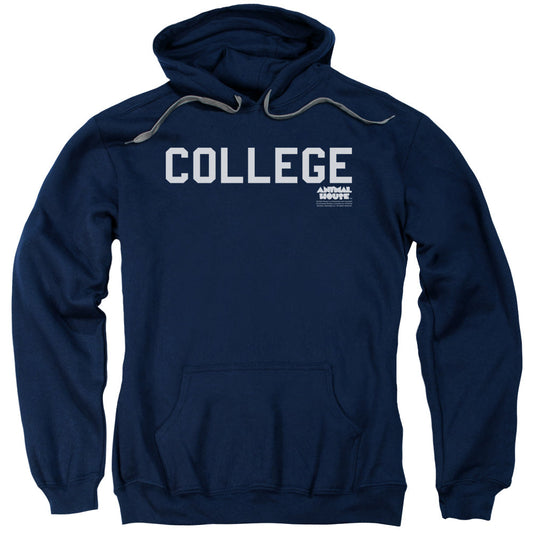 Animal House College Mens Hoodie Navy Blue - clothing by TeeHivey.com