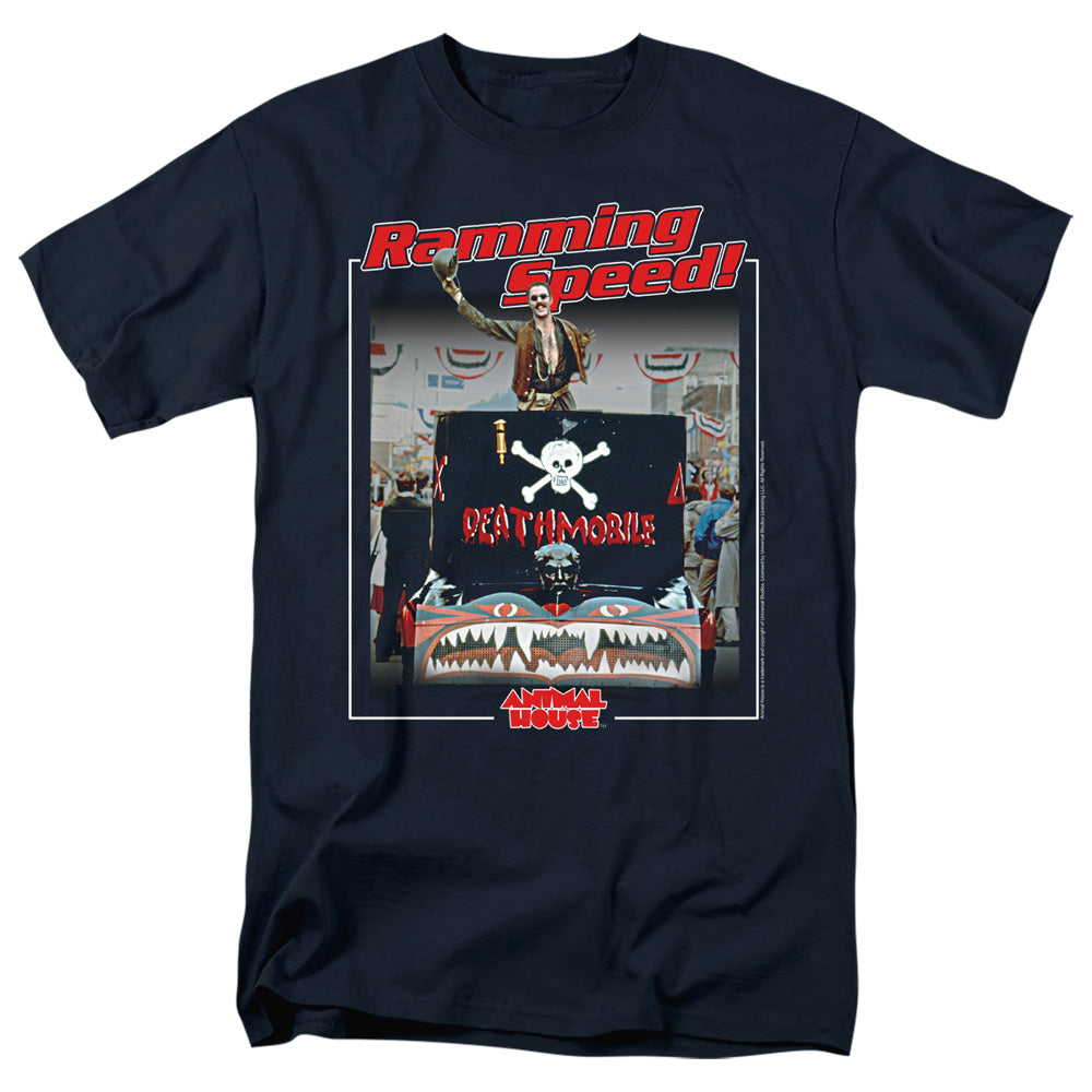 Animal House Ramming Speed Mens Crewneck Sweatshirt Black - clothing by TeeHivey.com (Image 2)