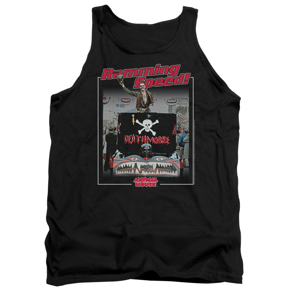Animal House Ramming Speed Mens Tank Top Shirt Black - clothing by TeeHivey.com