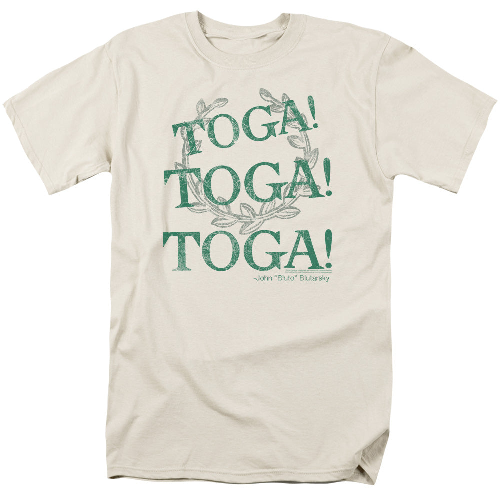 Animal House Toga Time Mens T Shirt Cream - clothing by TeeHivey.com