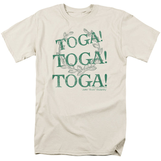 Animal House Toga Time Mens T Shirt Cream - clothing by TeeHivey.com