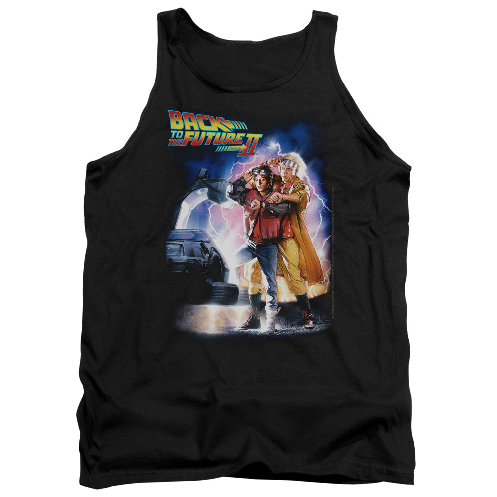 Back To The Future Ii Poster Mens Tank Top Shirt Black Black - clothing by TeeHivey.com