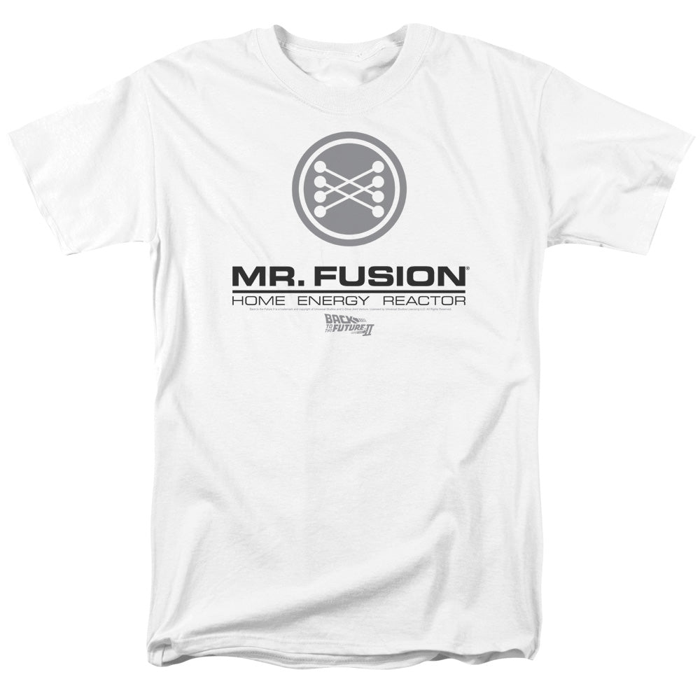 Back To The Future Ii Mr. Fusion Logo Mens T Shirt White White - clothing by TeeHivey.com